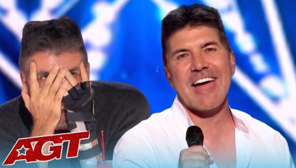 Simon Cowell Grabbed a Microphone and Sang on the AGT Stage Himself