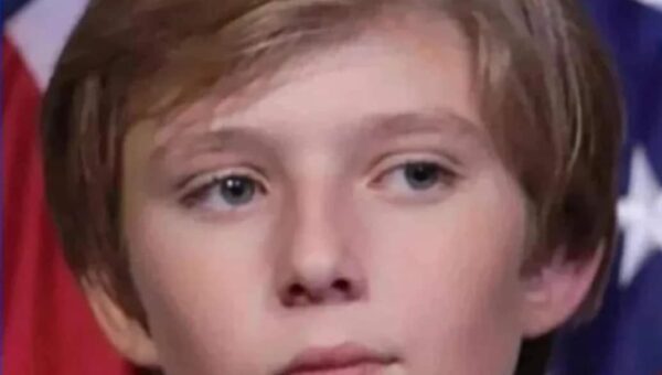 The Photo of Barron Trump That Has Everyone Doing a Double Take